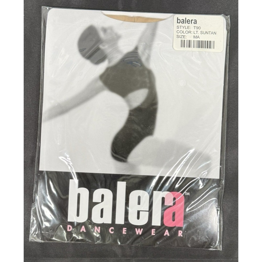 Balera T90 Convertible Dance Tights Womens MA Light Suntan Professional NIP